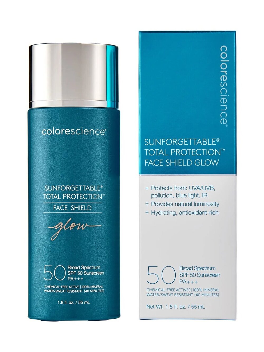 Colorscience • Sunforgettable Total Protection Face Shield Glow SPF 50 Sunscreen